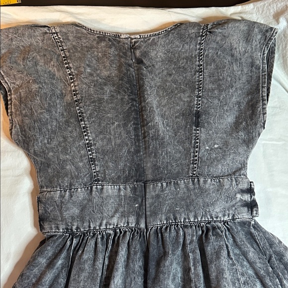 Pilcro Midi Denim Dress Size 0 - Picture 13 of 14